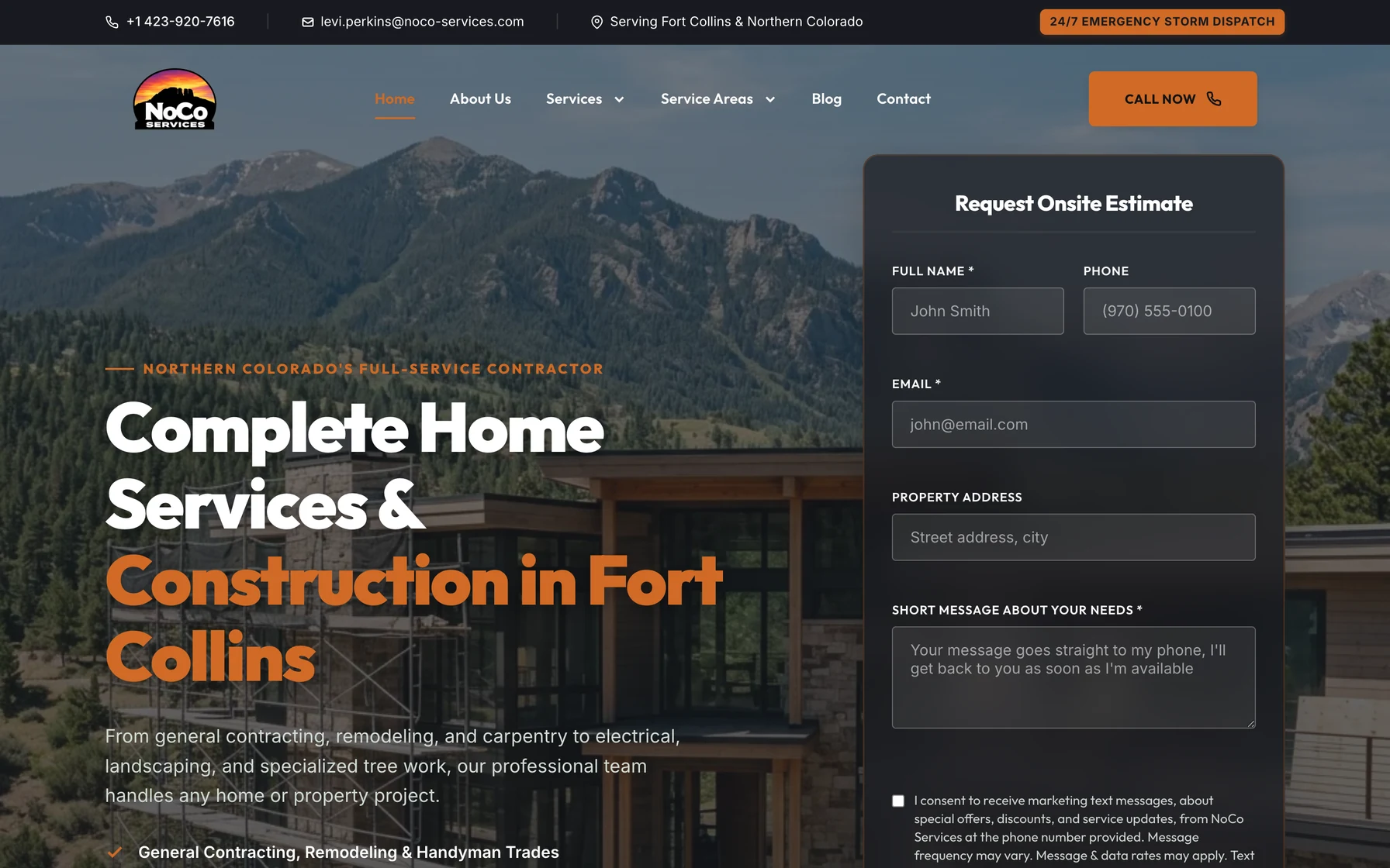 NoCo Services, General contractor, Fort Collins, CO